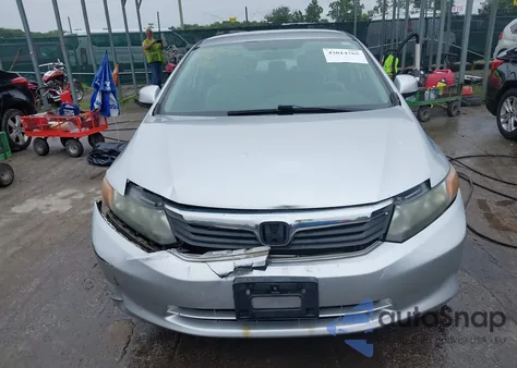 2012 Honda Civic Lx из США, поврежденный, VIN 19XFB2F55CE319196